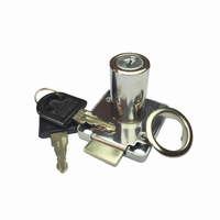 Serrure à came en alliage de zinc 338-22, 22 mm, durable, pour meubles de chambre, hôtel, villa, appartement, armoires, casiers de gym, installation facile