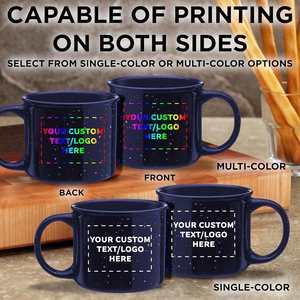 Mug personnalisé - Mug à café personnalisé de 13 oz, tasses à café personnalisables en céramique, cadeaux personnalisés Tazas Personalizadas avec logo - Product Image 6