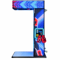 Machine d'arcade de boxe à monnayeur, jeu de force de frappe avec armoire lumineuse LED, idéale pour centres commerciaux et salles de jeux - Offre Spéciale