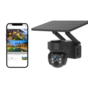 4MP <span class=keywords><strong>กล้อง</strong></span><span class=keywords><strong>วงจรปิด</strong></span><span class=keywords><strong>ไร้</strong></span><span class=keywords><strong>สาย</strong></span>4G พลังงานแสงอาทิตย์ติดหลังคากันน้ำ360องศาพร้อมเซ็นเซอร์ CMOS แบบสองทางที่ใช้พลังงานต่ำ - Product Image 1