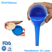 Caoutchouc de silicone liquide RTV-2 pour la fabrication de moules en silicone, caoutchouc de silicone liquide
