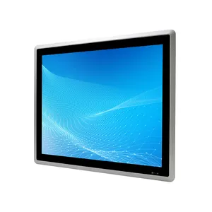 17 인치 정전식 터치 스크린 방수 임베디드 태블릿 컴퓨터 일체형 컴퓨터 터치 패널 PC 산업용
