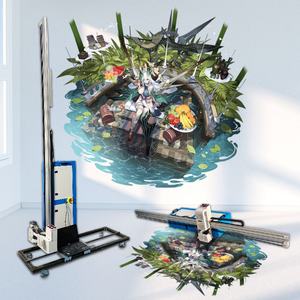 Imprimante jet d'encre UV 3D XBH TX800 pour intérieur et extérieur, nouveau robot avec tête d'impression verticale murale et au sol, garantie 1 an - Product Image 4