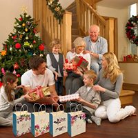 Sacs en papier kraft personnalisés, solutions d'emballage jetables pour les fleuristes, les boutiques de cadeaux et les cadeaux de fête, service d'emballage extérieur