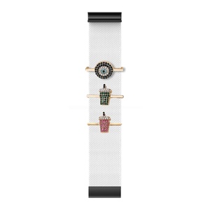 แหวนสแตนเลสชุบ PVD ขายส่ง ใช้ได้กับ Whoop MG/5.0 ชุดจี้ตกแต่งประดับเพชร - Product Image 1