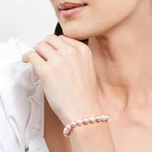 Logotipo personalizado trébol perla pulsera 14K 18K oro amarillo joyería mar agua perlas costo Catbird joyería - Product Image 2