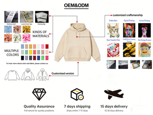 Felpa con Cappuccio Oversize Unisex Mingmen Streetwear, Stampa Personalizzata con Grafica a Ragnatela, Felpe Pesanti in Cotone per Uomo - Product Image 6