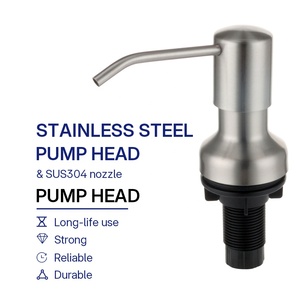 Distributeur de liquide <span class=keywords><strong>vaisselle</strong></span> pour évier de cuisine, facile à nettoyer, <span class=keywords><strong>avec</strong></span> bouteille vide pour détergent - Product Image 3