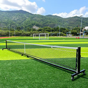 Tournament-grade heavy-duty pickleballnet met verstelbare, verplaatsbare en aanpasbare pickleballpalen - Product Image 1