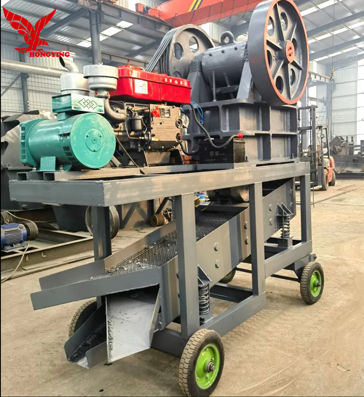 Professional Supplier Mobile Jaw Crusher Portable