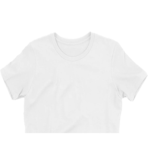Camiseta de Manga Corta con Cuello Redondo, Estilo Urbano, Ecológica y Transpirable para Mujer, Hecha de Felpa Sólida de 280g de Algodón Orgánico - Product Image 4