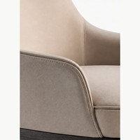 Sofá Moderno con Estructura de Madera Dorada para Vestíbulo de Hotel, Dormitorio, Sala de Estar, Tapizado en Terciopelo, Cómodo, Color y Tamaño Personalizables, Muebles de Hotel