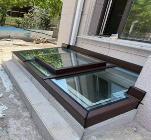 도요타 랜드 크루저 프라도 자동차 선 루프 커버 알루미늄 채광창 창 강화 유리 고정 연석 장착 알루미늄에 대한 2012 - Product Image 5