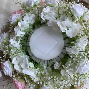 Centros de Mesa Personalizados de 60 cm con Rosas de Aliento de Bebé, Flores Artificiales, Arreglos de Ramos para Bodas, Decoración y Eventos - Product Image 4