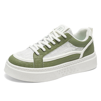 Nouvelles Chaussures Classiques Blanches pour Hommes 2025 – Baskets Confortables à Lacets et à Bout Rond, Tendance Campus Polyvalentes