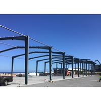 Edificio Modular Multifuncional de Estructura de Acero, Parque Industrial, Oficina con Estructura de Acero, Almacén, Taller, Proyectos con Certificación CE