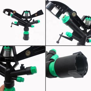 Aspersor de Jardín Giratorio de 360 Grados, Rociador Automático de Agua para Césped, Sistema de Riego con Trípode para Granja, Patio y Jardín - Product Image 3