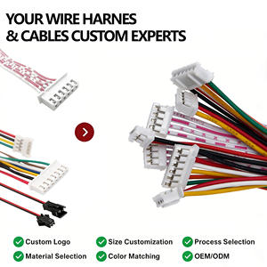 Maßgefertigter Kabelbaum 2 3 4 5 6 7 8 9 10 11 12 13 14 15 16 Pin ZH PH Lade- und Ausgleichskabel 3-Pin 4-Pin PH 2.0 Kabelkonfektion - Product Image 3