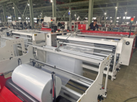 Machine de fabrication de sacs en plastique PE robuste avec fils chauffants, découpe par couteau volant, poignée et matrice de découpe pour sacs de courses