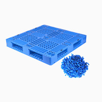 Offre spéciale Palette Euro réversible empilable double face HDPE robuste Meilleur prix Palette d'entrepôt recyclée industrielle