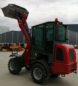 HAIJU <span class=keywords><strong>H220</strong></span> Vente en gros de machines agricoles de haute qualité approuvées CE/EPA, mini-chargeuse sur pneus, pelle rétrocaveuse 4x4, chargeuse frontale - Product Image 6