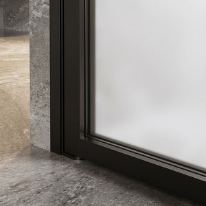 זכוכית מחוסמת דלת מקלחת ציר חדר אמבטיה מתחמי מקלחת חדרי מקלחת יוקרתיים - Product Image 4