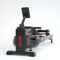 Máquina de Remo Magnética Plegable SNODE, Equipo de Fitness Cardiovascular para Interiores, Remo Silencioso con Resistencia para Entrenamiento en Casa, Gimnasio Comercial