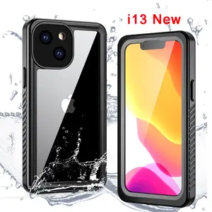 Full Protective Cover New Developed IP68 Mobile Waterproof Case Shockproof Cell Phone Case for iPhone 13 6.1inch Phone Cover
