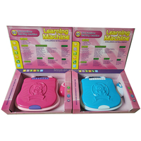 Juguetes Educativos Lucky Toys para Aprender Inglés, Computadora Portátil de Plástico con Pantalla LED Inteligente, Máquina de Aprendizaje para Niños
