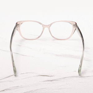 Gafas de vista Cat Eye con montura completa, color rosa sólido, anti-UV, para mujeres adultas, monturas de corrección de visión - Product Image 5