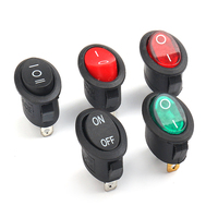 Interrupteur à bascule ZhaoFa KCD1 pour bouilloire électrique, mini 3P OFF-ON 250V 6A, matériau PA66/PC, certifié CE, IP12/IP11/IP53, 100000