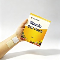 Complément de bien-être naturel : Patch transdermique de vitamine B12 pour l'équilibre énergétique du corps humain – Fournitures pour la santé