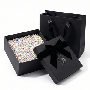 กล่องบรรจุภัณฑ์เครื่องสำอางและผลิตภัณฑ์บำรุงผิวแบบสองชิ้น วัสดุแข็งอย่างดี พร้อมฝาและฐานแบบแข็ง  สามารถพิมพ์โลโก้ได้ตามต้องการ เหมาะสำหรับเป็นกล่องของขวัญ - Product Image 2