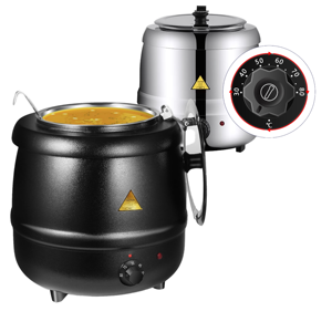 Equipo de Cocina para Hoteles y Restaurantes, Olla Eléctrica de Acero Inoxidable para Calentar Sopa, Calentador de Sopa para Buffet - Product Image 1