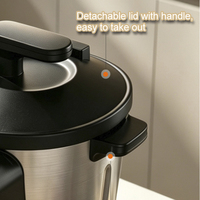 Machine automatique à FUFU 5L 8L, cuiseur électrique pour manioc, igname et Nshima, mixeur, robot culinaire avec contrôle par minuterie, appareil de cuisine