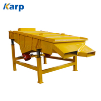 Crible vibrant linéaire de machine de classement de charbon de bois de double plate-forme personnalisée