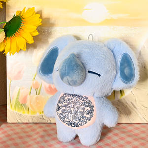 New Hot tùy chỉnh thêu sang trọng Thú nhồi bông Đồ chơi con voi màu xanh mềm plushies cho trẻ em Quà tặng - Product Image 2