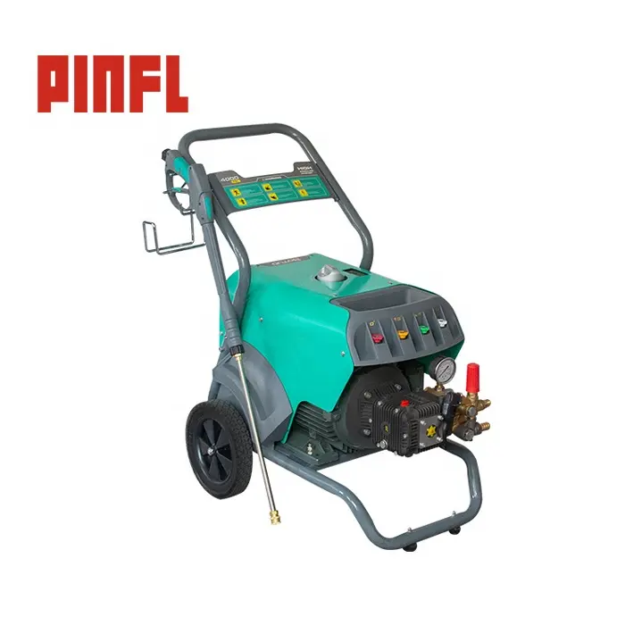 PINFL FK1214B3 양질 3KW 14MPa 1400Bar 휴대용 전기 고압 청소 기계 자동차 세탁기