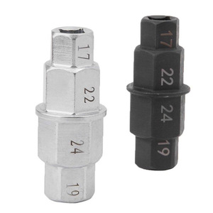 Llave de vaso hexagonal de 17, 22, 24, 19 mm para reparación y mantenimiento del eje de rueda delantera de motocicletas Yamaha, Suzuki, Honda - Product Image 1