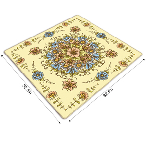 Tapis de mahjong en néoprène de qualité supérieure pour tables, carré de 32,5 pouces, design pliable, facile à ranger, produit très vendu dans le monde entier - Product Image 3