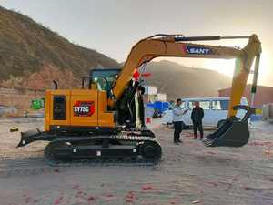 Retro Excavadora SANY SY75c Miniexcavadoras Alta calidad Excavadora Usada SANY 75c 2022 - Product Image 3