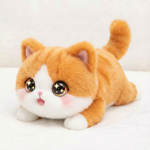 Lindo Gato de Peluche con IA para Niños, Juguete Interactivo con Funciones Relajantes e Interacción por Voz - Product Image 1