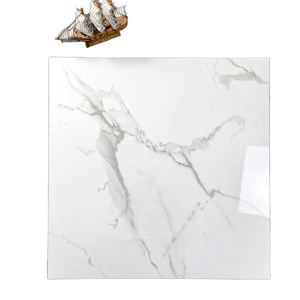 Dalles de sol et de mur en porcelaine blanche brillante <span class=keywords><strong>OUSEN</strong></span>, imitation pierre, texture brique, application villa, design moderne - Product Image 1