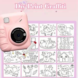 Popular HD CMOS Children's Instant Print Camera with 16x Optical Zoom & 75 Wide Angle for Kids Birthday <b>Gift</b> - Product Image 3