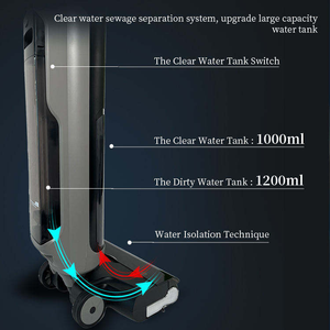 Un aspirateur eau et poussière 4-en-1 incontournable avec moteur sans balais détachable et écran LED pour usage domestique - Product Image 3