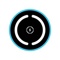 Support de chargeur de voiture magnétique sans fil à charge rapide, support de téléphone de voiture, chargeur sans fil ABS+PC pour iOS, pour Android, pour iPhone 18 17