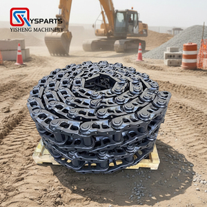 <span class=keywords><strong>20Y</strong></span>-<span class=keywords><strong>32</strong></span>-<span class=keywords><strong>00300</strong></span> Conjunto de Eslabones de Cadena para Excavadoras R210-7 ZX200-3 EC210 DX225 PC200 ZE220ELC SWE210, Piezas de Tren de Rodaje, Cadena de Oruga - Product Image 1