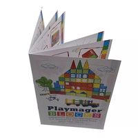 Prix de vente directe d'usine Brochure multi-pages personnalisée Instructions d'impression couleur Porte Brochure