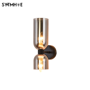 Lampe murale intérieure en verre, style rétro, pour restaurant, chambre, salon, loft, <span class=keywords><strong>escalier</strong></span>, AC 85-265V, décoration de la maison, luminaire <span class=keywords><strong>mural</strong></span> Sytmhoe - Product Image 1