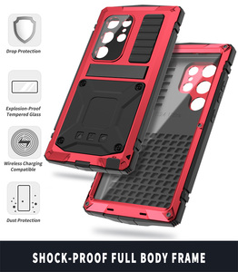 เคสขาตั้งกันกระแทกทำจากอะลูมิเนียมพร้อมกระจก, <span class=keywords><strong>S21</strong></span> S22สำหรับซัมซุง S25 S26 S24ขอบ S25 <span class=keywords><strong>FE</strong></span> Note 20 S25 - Product Image 4